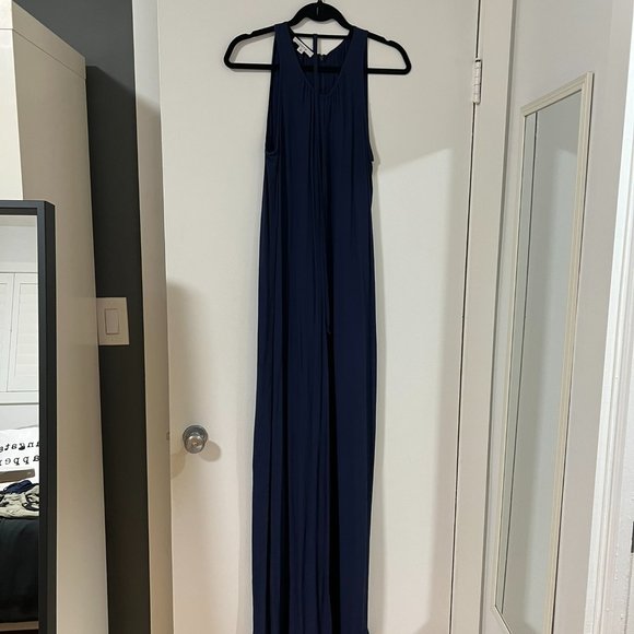 OOTD Navy Blue Loose fit jumpsuit - Size M - EUC - Picture 1 of 7